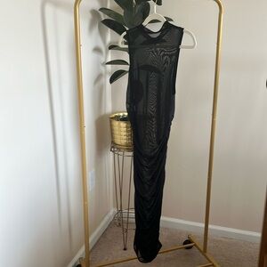 🌴 Sheer Black Coverup/Dress